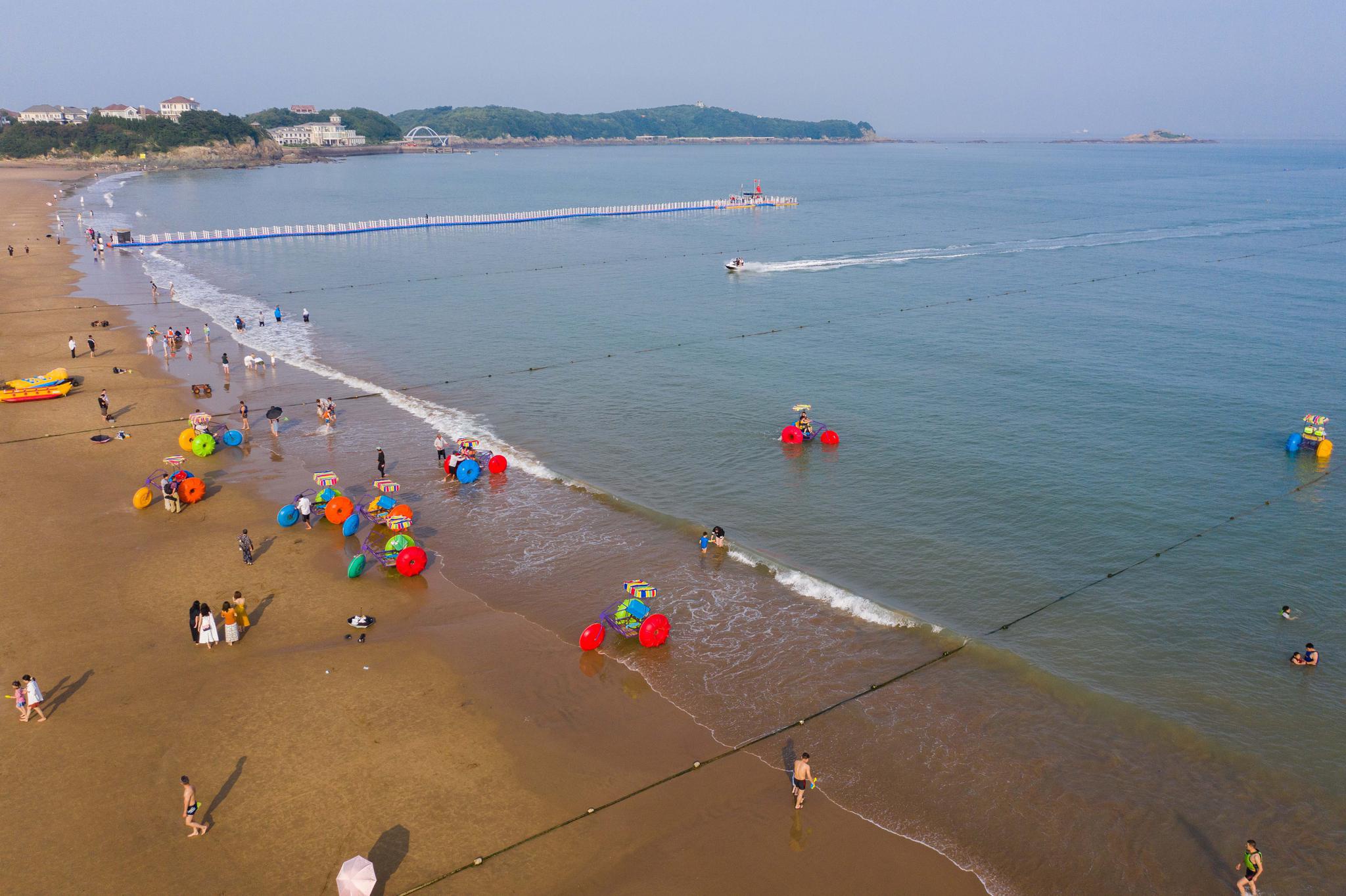 南沙景区海滨浴场